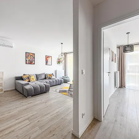 Apartmán Elite -chic Serenity With Ac In A Free Park Zone Budapešť