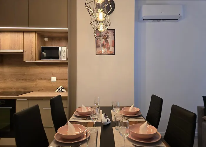 Elite -chic Serenity With Ac In A Free Park Zone Apartament *